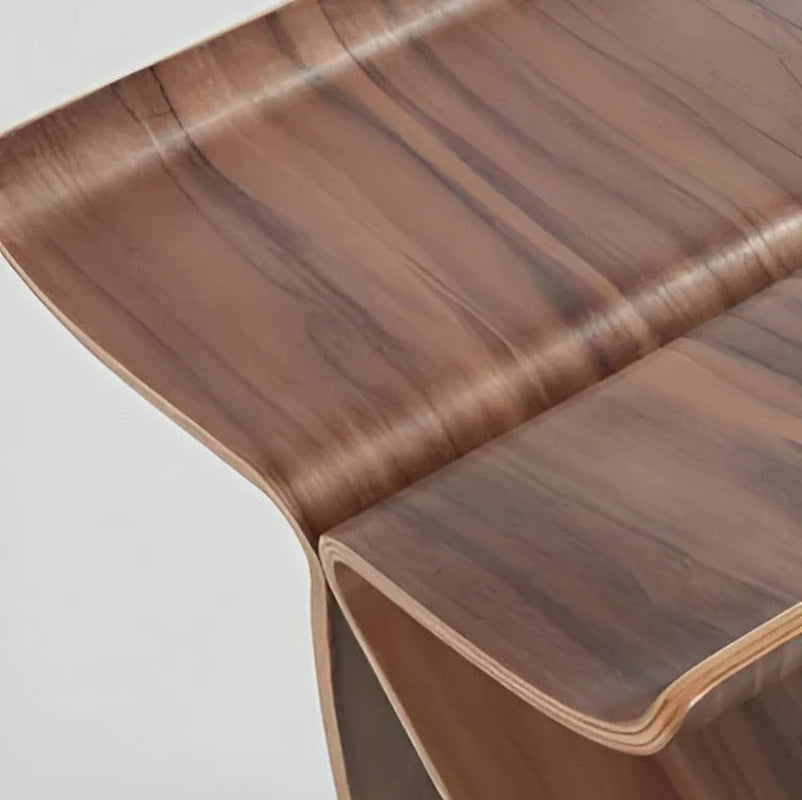 Houten Krukje Massief Hout – Design Bijzettafel & Nachttafeltje | Restfield