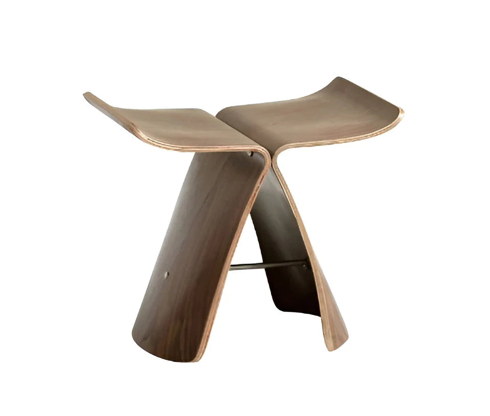 Houten Krukje Massief Hout – Design Bijzettafel & Nachttafeltje | Restfield